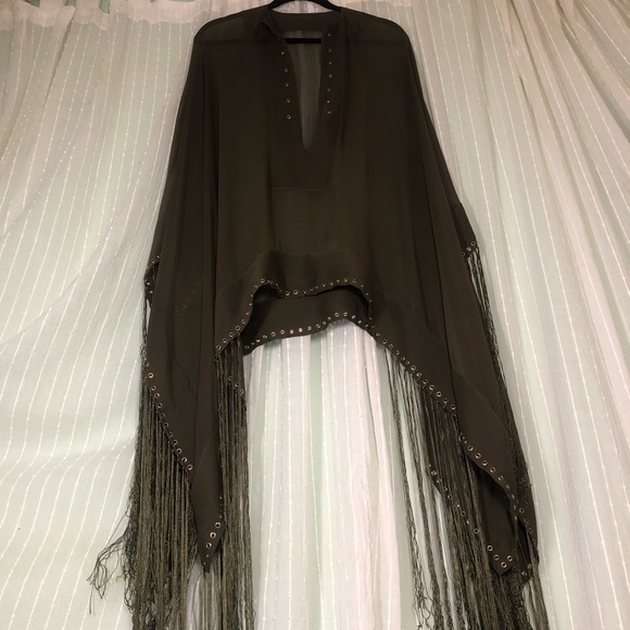 Tom ford vintage tassel cape - Picture 3 of 11